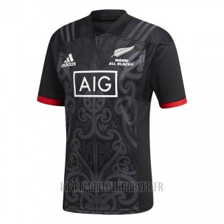 Maillot Nouvelle-Zelande Maori All Blacks Rugby 2019 Domicile