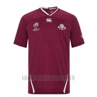 Maillot Georgie Rugby RWC 2019 Marron