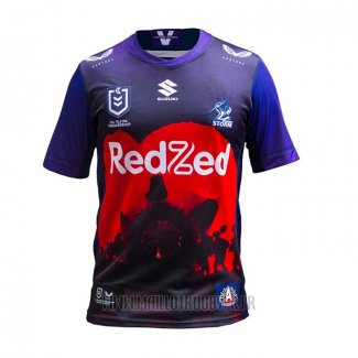 Maillot Melbourne Storm Rugby 2021 Domicile