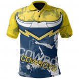 Maillot Polo North Queensland Cowboys Rugby 2021 Indigene