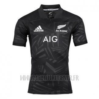 Maillot All Black Nouvelle-Zelande Rugby 2017-18 Domicile Territory