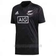 Maillot All Black Nouvelle-Zelande 7s Rugby 2018 Domicile