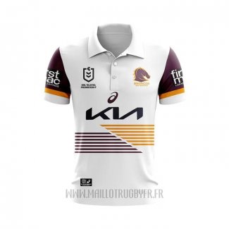 Maillot Polo Brisbane Broncos Rugby 2024 Exterieur