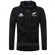 Nouvelle-Zelande All Blacks Rugby 2018-19 Veste a Capuche