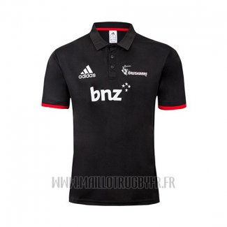 Maillot Polo Crusaders Rugby 2019 Noir