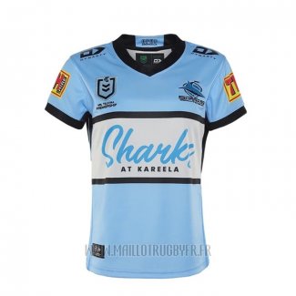 Maillot Cronulla Sutherland Sharks Rugby 2021 Domicile