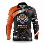 Maillot NRL Wests Tigers Rugby 2022 Fish Finder