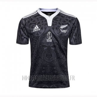 Maillot All Black Nouvelle-Zelande Maori Rugby 100th Commemorative