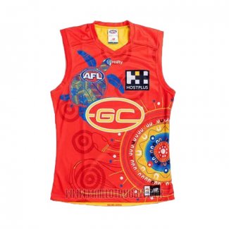 Maillot Gold Coast Suns AFL 2021 Indigene