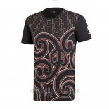 Maillot All Black Nouvelle-Zelande Maori Rugby 2019 Marron