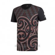 Maillot All Black Nouvelle-Zelande Maori Rugby 2019 Marron