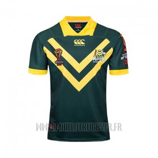 Maillot Australie Kangaroos Rugby RLWC 2017 Domicile