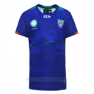 Maillot Nouvelle-Zelande Warriors Rugby 2024 Entrainement Bleu