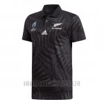 Maillot All Black Nouvelle-Zelande Rugby RWC 2019 Noir