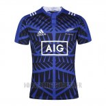 Maillot All Black Nouvelle-Zelande Rugby Bleu