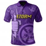 Maillot Polo Melbourne Storm Rugby 2021 Indigene