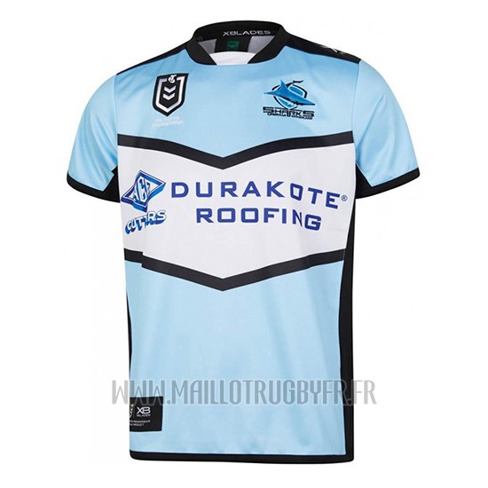maillot rugby sharks domicile 2019 pas cher