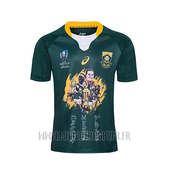 Maillot de rugby Afrique du Sud | 2019 Fans Kit Springbok T