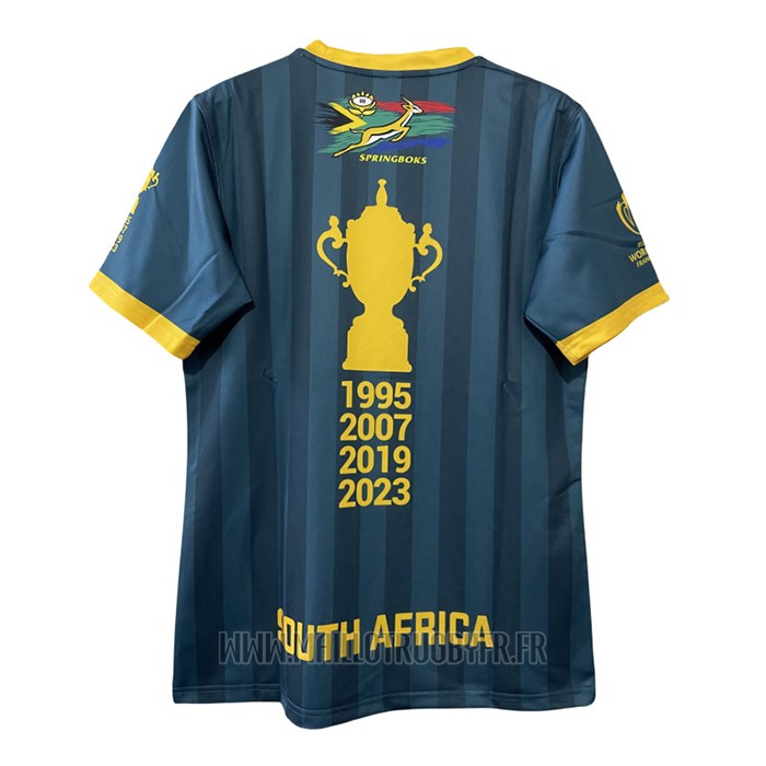 Maillot Afrique Du Sud Rugby 2023 World Cup Campeona