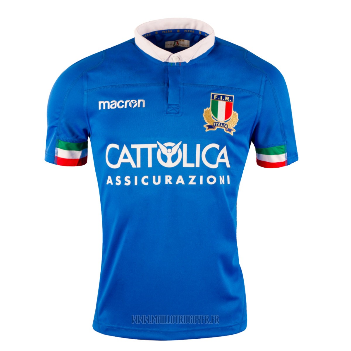 Maillot De Rugby Italie 2019/2020 - Taille XXL - Marque Macron - Occasion Bon état