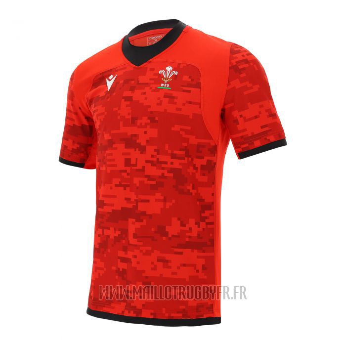 Maillot Vintage Pays De Galles 2020-2021 – Édition Spéciale Le Dragon, Blanc