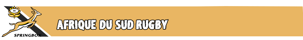 Afrique du Sud Rugby 2019